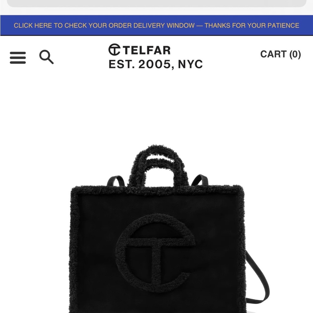 UGG X TELFAR Shearling Large Bag